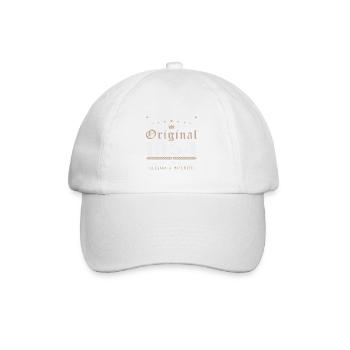 Vinatge 1954 Cadeau d’anniversaire - Casquette classique - blanc/blanc - Devant