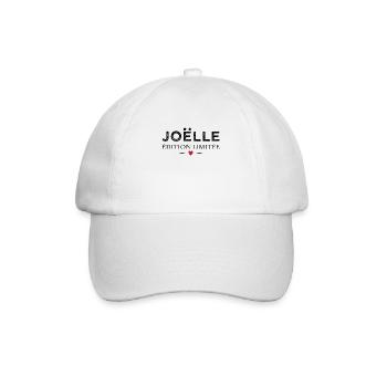 Humour Joëlle édition limitée Femme prénom Joëlle - Casquette classique - blanc/blanc - Devant