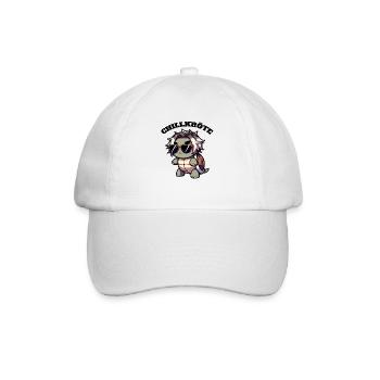 Chill Toad Turtle - Baseball Cap - white/white - Front