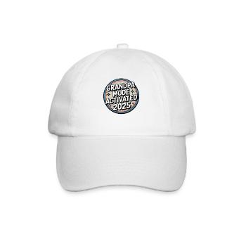 Mode grand-père activé 2025 - Casquette classique - blanc/blanc - Devant