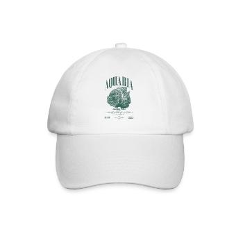 Oscar Fish Water Change Monster Fish - Baseball Cap - white/white - Front