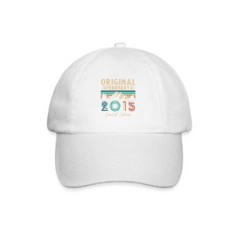 Cadeau D'anniversaire Nées En Janvier 2015 - Casquette classique - blanc/blanc - Devant