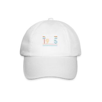 Février 1985 Vintage Anniversaire 1985 Cadeau - Casquette classique - blanc/blanc - Devant