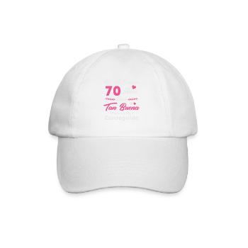 It Has Taken Me 70 Years 70 Birthday Women - Baseball Cap - white/white - Front
