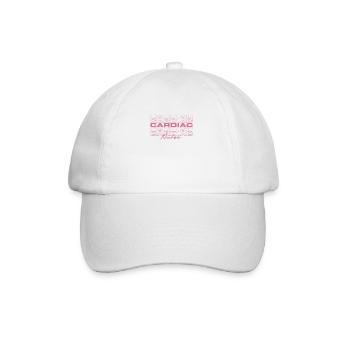 Cardiac Nurse Medical Nurses Stylish - Baseball Cap - white/white - Front