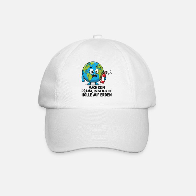 Hölle auf Erden - Baseballkappe - Weiß/Weiß