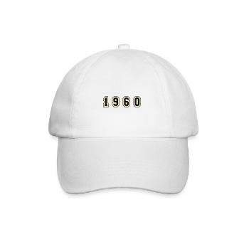 Numéro de l’année 1960 - Casquette classique - blanc/blanc - Devant