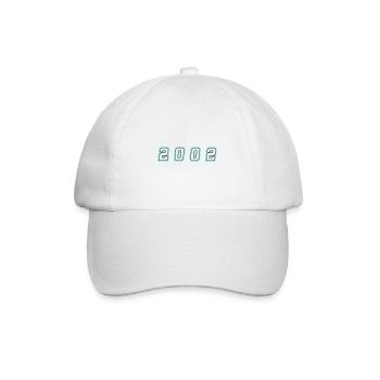 Numéro de l’année 2002 - Casquette classique - blanc/blanc - Devant