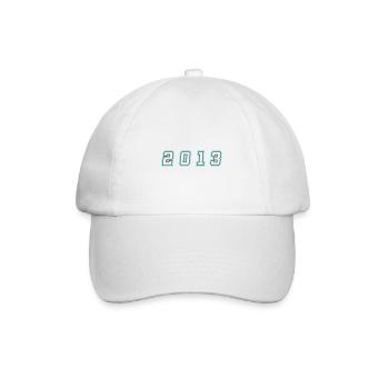Numéro de l’année 2013 - Casquette classique - blanc/blanc - Devant