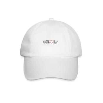 Cœur de l’équipe de danse - Casquette classique - blanc/blanc - Devant
