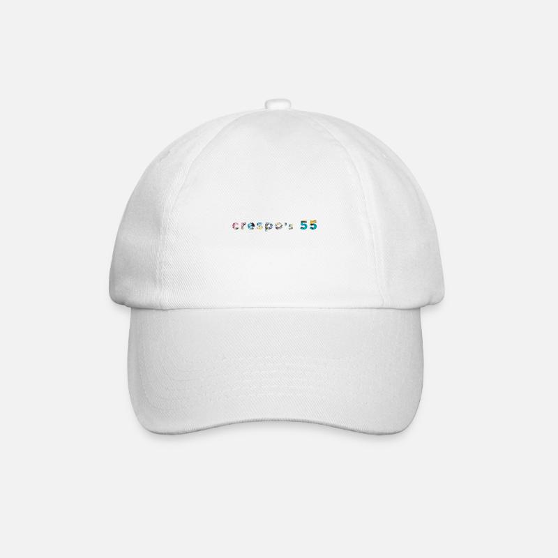 Crespos55 - Baseballkappe - Weiß/Weiß