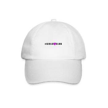 Club filles - Casquette classique - blanc/blanc - Devant