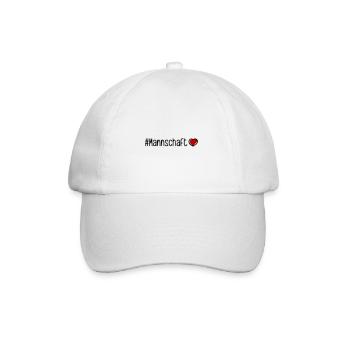 Mannschaft Herz - Baseballkappe - Weiß/Weiß - Vorne