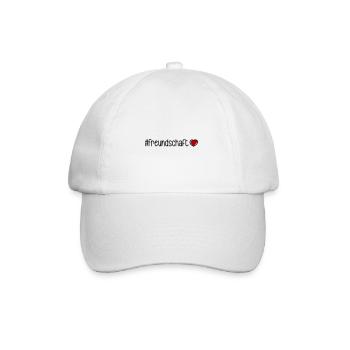 Cœur d’amitié - Casquette classique - blanc/blanc - Devant