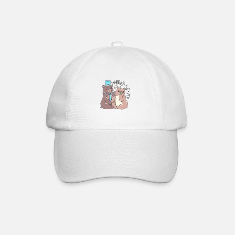 Mariage mariage mariage mariage marié - Casquette classique - blanc/blanc