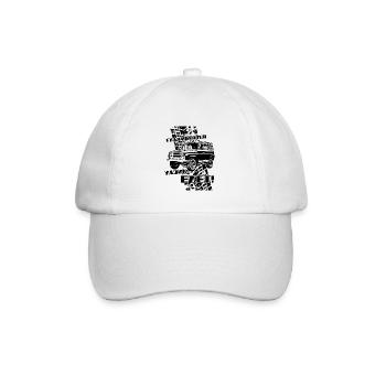 UAZ 469 Niva Offroad Vehicle Off-Road Vehicle USSR - Baseball Cap - white/white - Front