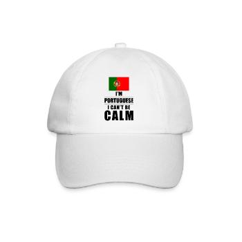 Portuguese saying - Baseball Cap - white/white - Front