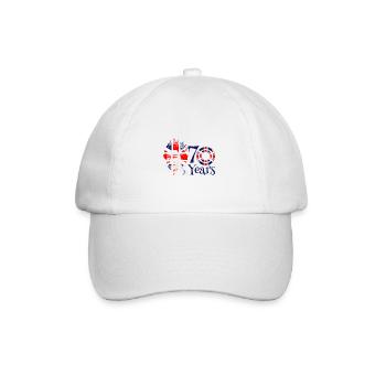 The Queens Platinum Jubilee 2022 | UK - Baseball Cap - white/white - Front