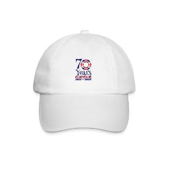 The Queens Platinum Jubilee 2022 | UK - Baseball Cap - white/white - Front