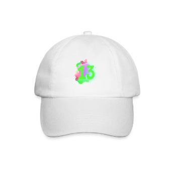 13 Nombre d’objets blob - Casquette classique - blanc/blanc - Devant