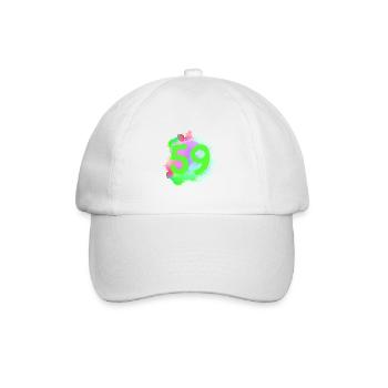 59 Nombre d’objets blob - Casquette classique - blanc/blanc - Devant
