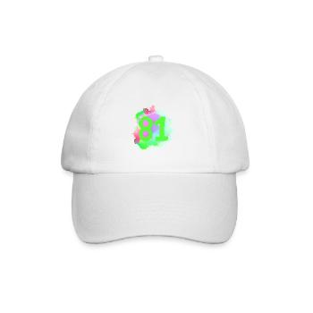 81 Nombre d’objets blob - Casquette classique - blanc/blanc - Devant