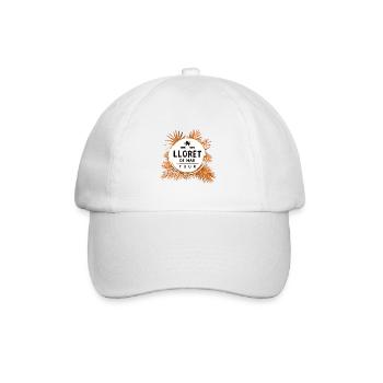 Lloret De Mar Tour Bunt - Baseballkappe - Weiß/Weiß - Vorne