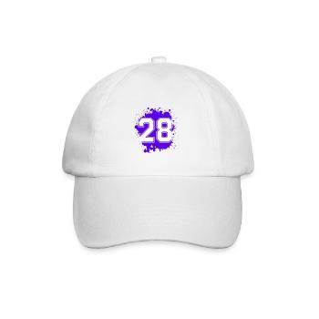 28 Nombre d’objets blob - Casquette classique - blanc/blanc - Devant