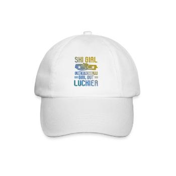 Ski filles - Casquette classique - blanc/blanc - Devant