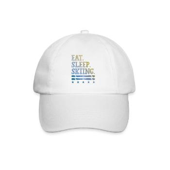 Manger dormir Ski - Casquette classique - blanc/blanc - Devant
