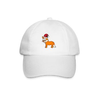 Fuchs Comic Christmas - Baseball Cap - white/white - Front