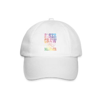 Membre de l’équipage de poker - Casquette classique - blanc/blanc - Devant