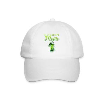 Groupe sanguin Mojito Barman - Casquette classique - blanc/blanc - Devant
