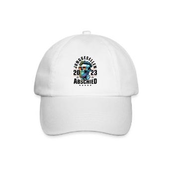 Junggesellenabschied 2023 Jga Skelett - Baseballkappe - Weiß/Weiß - Vorne