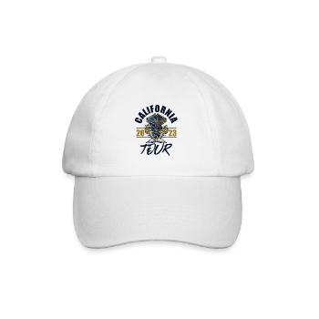 California 2023 Skeleton - Baseball Cap - white/white - Front