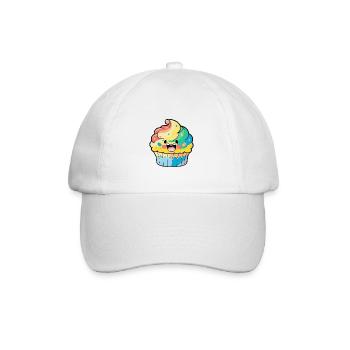 Muffin Comic - Baseball Cap - white/white - Front
