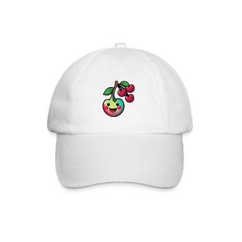 Bande dessinée Cerise - Casquette classique - blanc/blanc - Devant