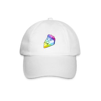 Cheesecake Cake Colorful - Baseball Cap - white/white - Front