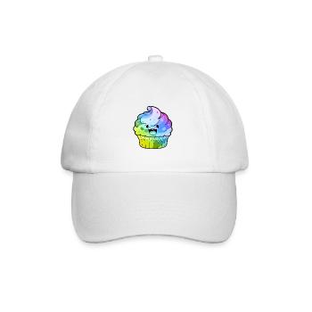 Muffin Comic Colorful - Baseball Cap - white/white - Front