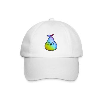Poire Comique Colorée - Casquette classique - blanc/blanc - Devant