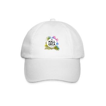 Mallorca Tour Travel Colorful - Baseball Cap - white/white - Front
