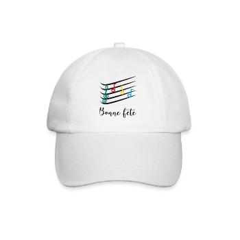 FÊTE DES MÈRES. BONNE FÊTE MAMAN. MAMAN. FÊTE - Casquette classique - blanc/blanc - Devant