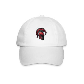 Spartan Warrior Sparta Helmet - Baseball Cap - white/white - Front