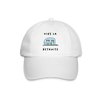 RETRAITE. RETRAITE. RETRAITEE. RETRAITE - Casquette classique - blanc/blanc - Devant