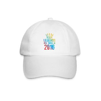 2016 Légendes nées en - Casquette classique - blanc/blanc - Devant