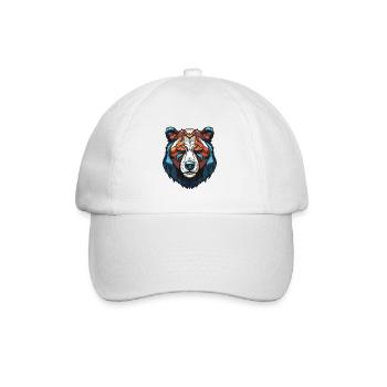 Tête d’ours polaire Ours polaire - Casquette classique - blanc/blanc - Devant