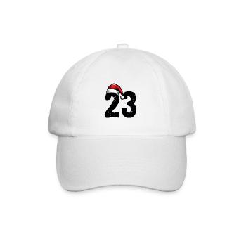 23 Numéro Noël - Casquette classique - blanc/blanc - Devant