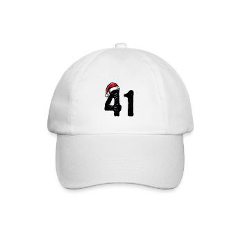 41 Numéro Noël - Casquette classique - blanc/blanc - Devant