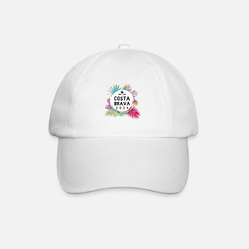 Costa Brava 2024 Coloré - Casquette classique - blanc/blanc