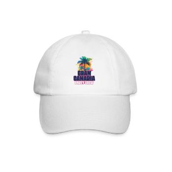 Gran Canaria Party Crew Holidays - Baseball Cap - white/white - Front